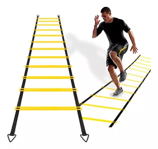 Escalera De Agilidad Coordinación Fuerza Entrenamiento Fit