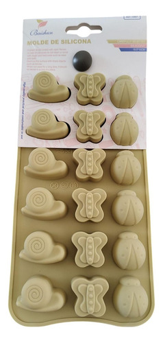 Molde De Biscochos, Silicona - 18 Ranuras - Hielo Y Horno Arena