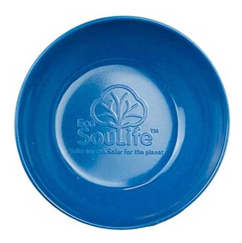 Baby Bowl Diámetro 13.3 Cm, Color Azul, Cáscara De Arroz