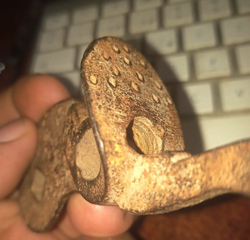 Antigua Llave De Chispa De Pedernal Refacción Para Mosquetón (Usado)