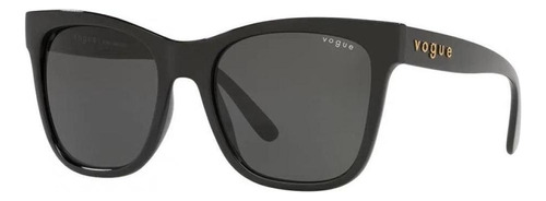 Óculos Solar Vogue Vo5428sl W44/87 55 Preto Brilho Vo 5428