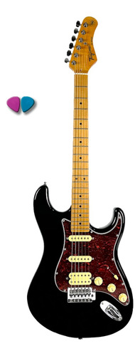 Guitarra Tagima Tg-540 Tg 540 Bk Kit Com 02 Palhetas