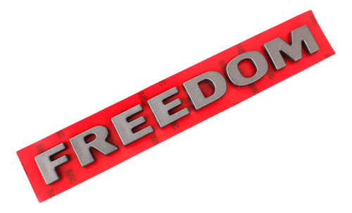 Emblema Traseiro Freedom Grafite Fiat Nova Strada Toro