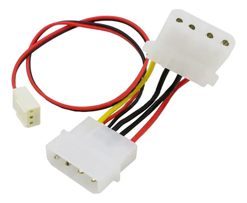 Cable Adaptador Poder Ventilador Molex 4 A 3 Pin