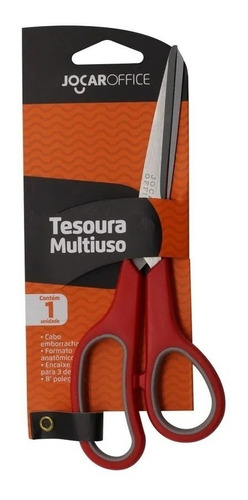 Tesoura Multiuso Aço Inox Tecido Artesanato Cozinha 8 21 Cm