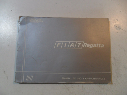 Fiat Regatta 1987 1988 Manual Instrucciones S Sc Y 2000 (Usado)