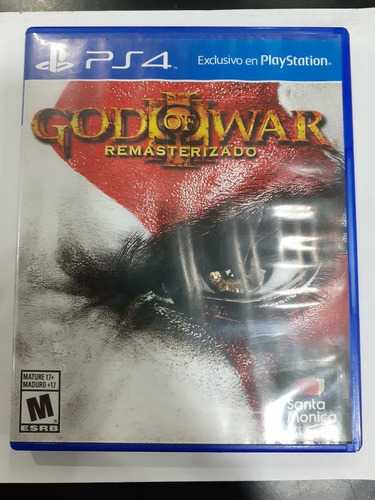 God Of War 3 Remasterizado Ps4 Fisico Ocasion