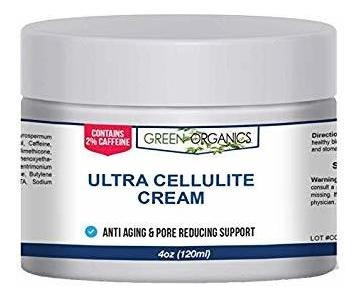 Organics Verdes Crema Anti Celulitis Tratamiento Con Cafeína