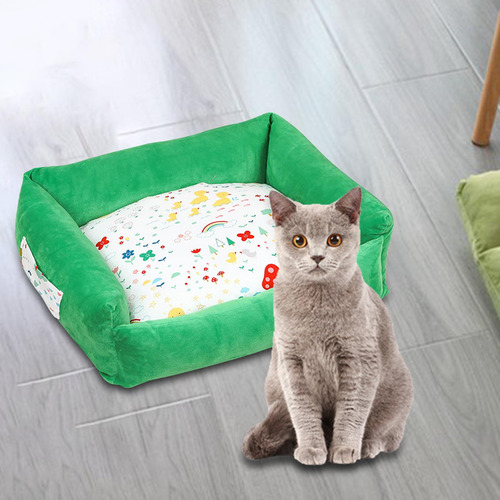 Pet Kennel Cats Dogs Bed Cojín Lavable Mat Para Perros