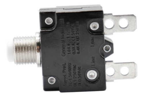 Disyuntor De Circuito Panel Montaje Restaurable Botón