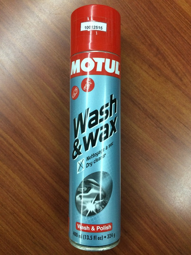 Imagen 1 de 3 de Motul Wash & Wash 400ml Limpiador Al Seco (10012515)