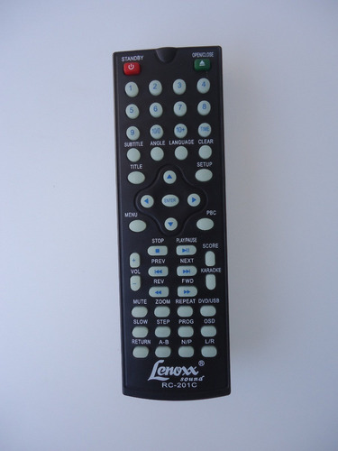 Controle Remoto Lenoxx Rc-201 Dv 441 Dv 442 Dv445 Dv 443 Etc