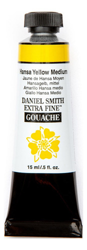 Daniel Smith Gouache 15 ml, 1 tubo Hansa Yellow Med
