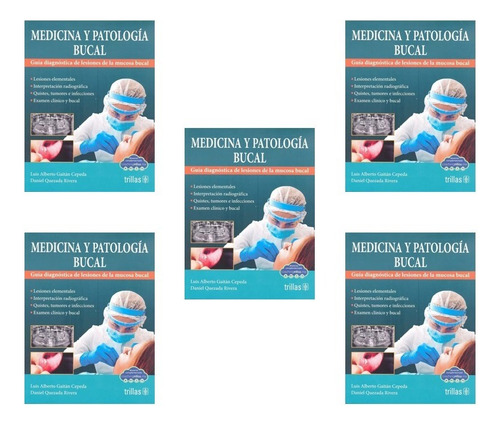 Pack Medicina Y Patología Bucal Odontología 5 Piezas Trillas