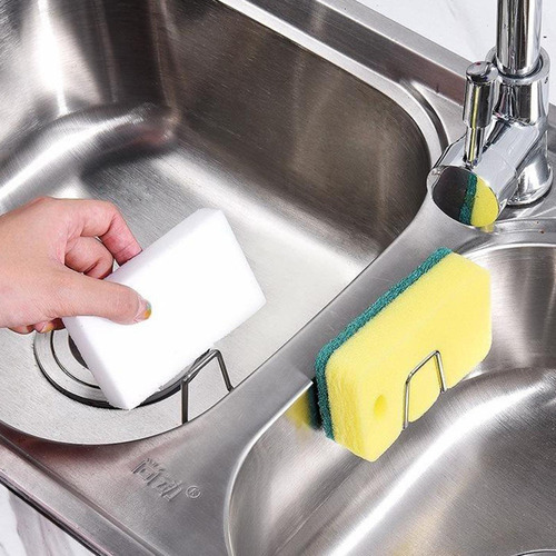 Cocina Esponjas De Lavado Titular Gancho Autoadhesivo