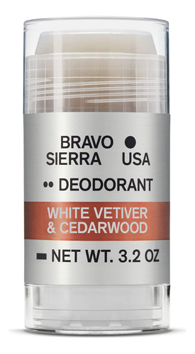 Bravo Sierra - Desodorante Natural Sin Aluminio Para Hombres