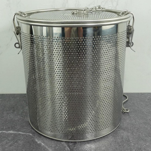 Cesta Infusora De Té De Acero Inoxidable Para 16cmx16cm