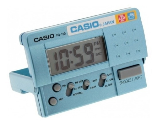 Reloj Casio Despertador De Mesa Pq-10