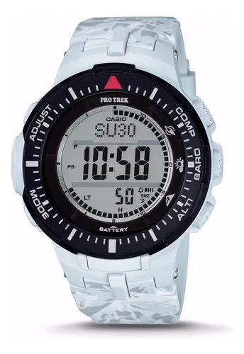 Reloj Casio Pro Trek Solar Triple Sensor - Tela Chile