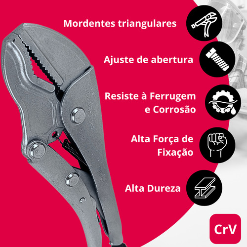 Alicate Pressão 10'' Gedore Red