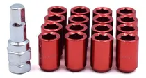Comprar Tuercas Llantas Auto Rojas Seguridad 12mmx1.50 Jgo.x16