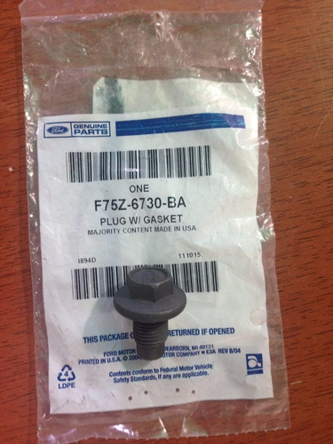 Tapon Carter Ford Triton Y Super Duty # F75z-6730- Original 