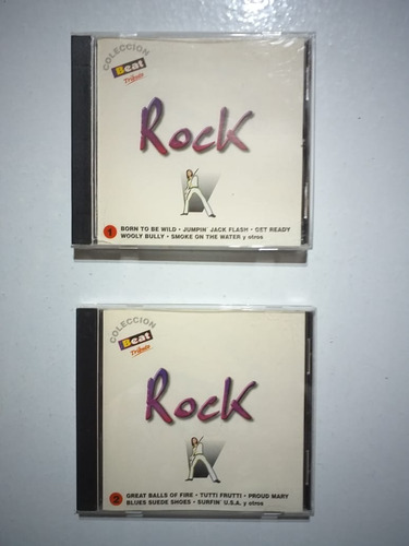 Cds. Colección Tributo Beat Rock. 2 Cds.