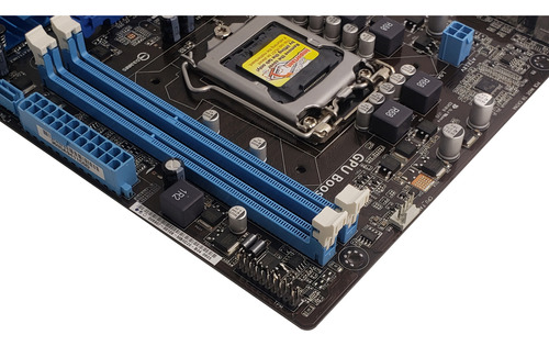 Placa Mãe Ddr3, 1155 Asus ( Oferta!!! ) Preto