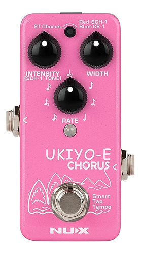 Nux Ukiyo-e Mini Chorus Pedal De Efectos De Guitarra