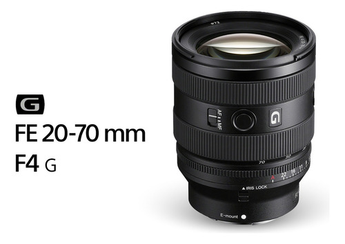 Lente Objetivo Sony Fe 20-70 Mm F4 Sel2070g Full Frame