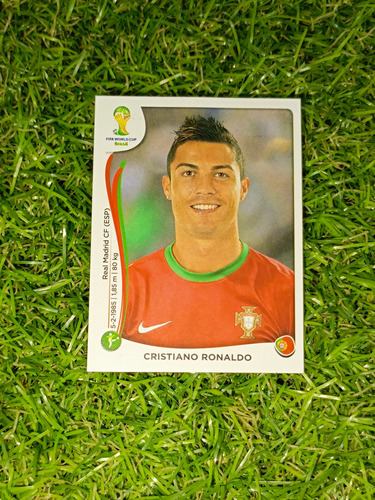 Cv Cristiano Ronaldo 2014 Panini Stickers Brasil World Cup