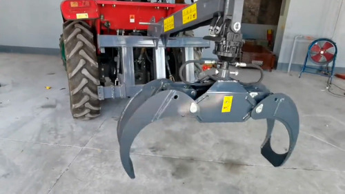 Garra Grua Tractor Agro Forestal 2ton Hidraulica Tecnodeliv