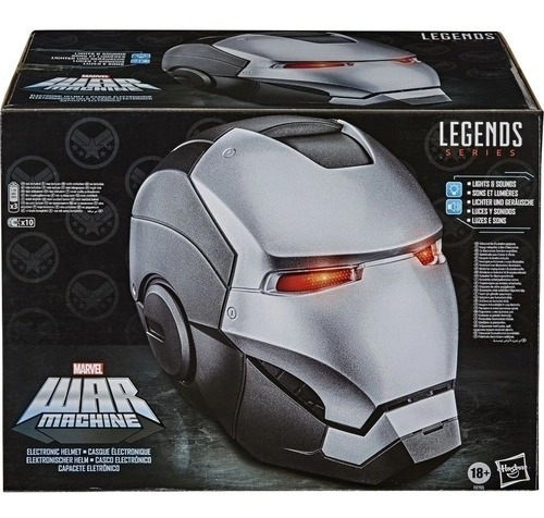 Capacete Eletrônico War Machine Legends Series - Hasbro