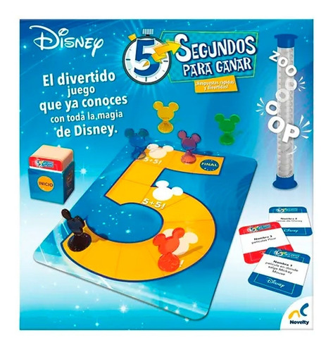 Juego De Mesa 5 Segundos Para Ganar Novelty® Mod.3619