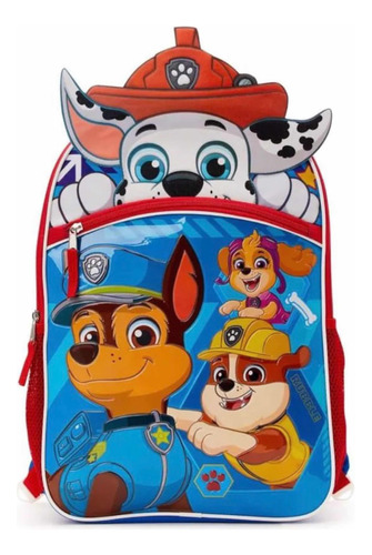 Bolso De Paw Patrol Con Relieve.