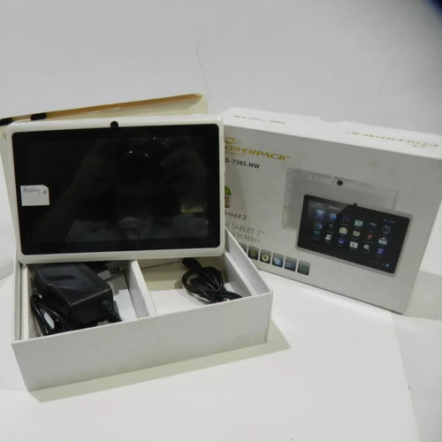 Imagen 1 de 4 de Tablet Powerpack Nuevas Wi-fi 8gb Blanco Android