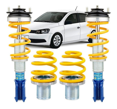 Kit Suspensao Rosca Sport Tebao Custo-beneficio Oferta