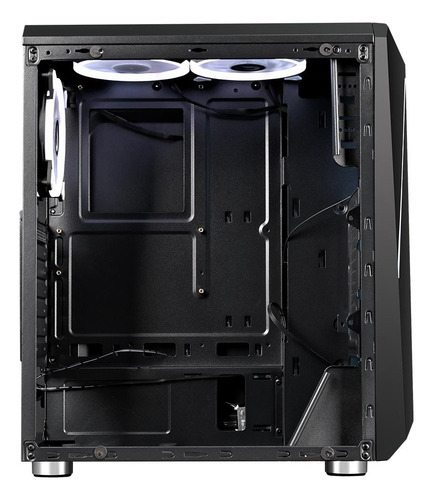 Gabinete Gamer Rise Mode Z2 Glass Vidro Temperado Cor Preto