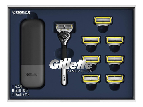 Imagen 1 de 2 de Gillette Fusion Proglide Shield Travel Case Premium Edition