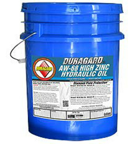 Duragard Aw68 Premium High Zinc Hvi Aceite Hidráulico, 5 Gal