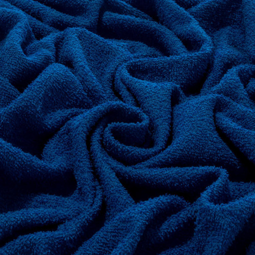 Tecido Felpudo Atoalhado 100% Algodão Azul Royal