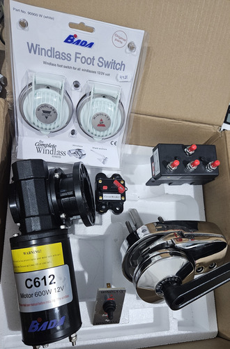 Guincho Elétrico Bada Horizontal 600w / 12v/ 6mm