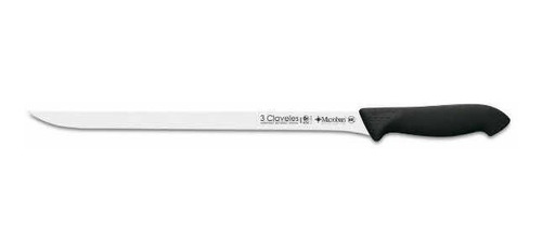 Cuchillo Jamonero Proflex Negro 30 Cm 3 Claveles 8290