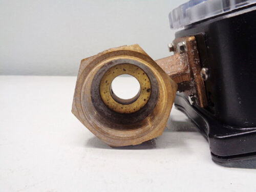 Rcm Industries .5 To 60 Gpm Flo-gage Flowmeter, Bronze, Ttv