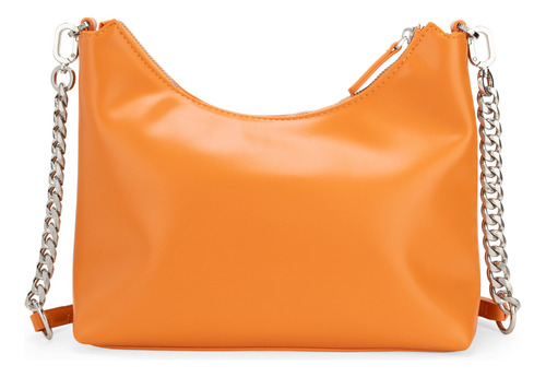 Bolsa Hobo Cloe Izisyla Mediano Color Naranja