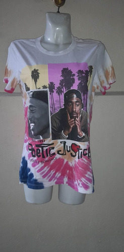 Playera Philcos Poetic Justice Talla S De Mujer-b25 (Usado)