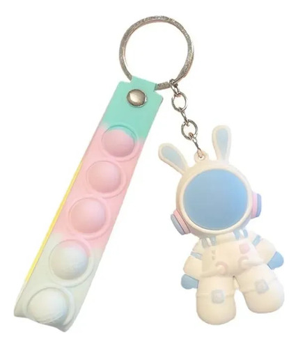 Lindo Llavero De Conejo Astronauta De Anime, Muñeca Con CoLG