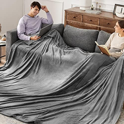 Bedsure - Manta Grande De Forro Polar Para Cama, Manta Grand