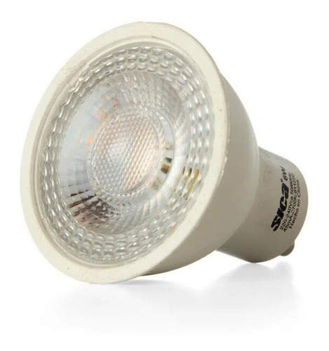 Dicroica Led Sica 6w Luz Calida Gu10 220v 110° Casi 7w