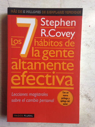 Los 7 Hábitos De La Gente Altamente Efectiva Stephen Covey